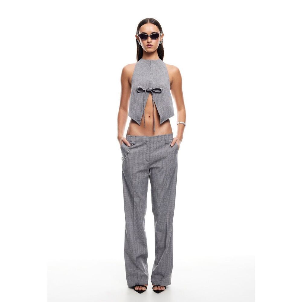 ✨LIONESS BESSETTE SZ SMALL PANT - ONYX GINGHAM✨